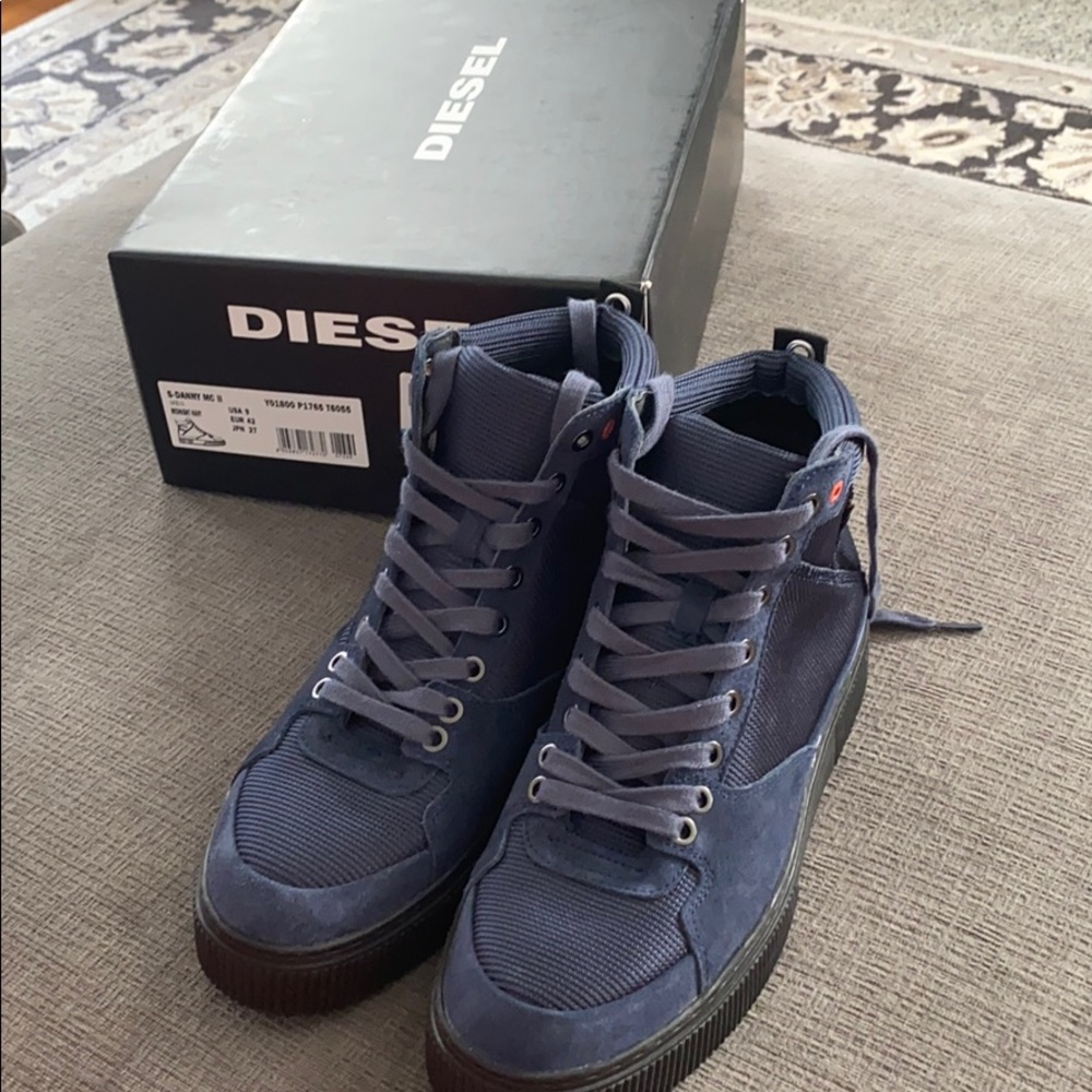 Diesel ( S- Danny MC II ) High Top Sneakers